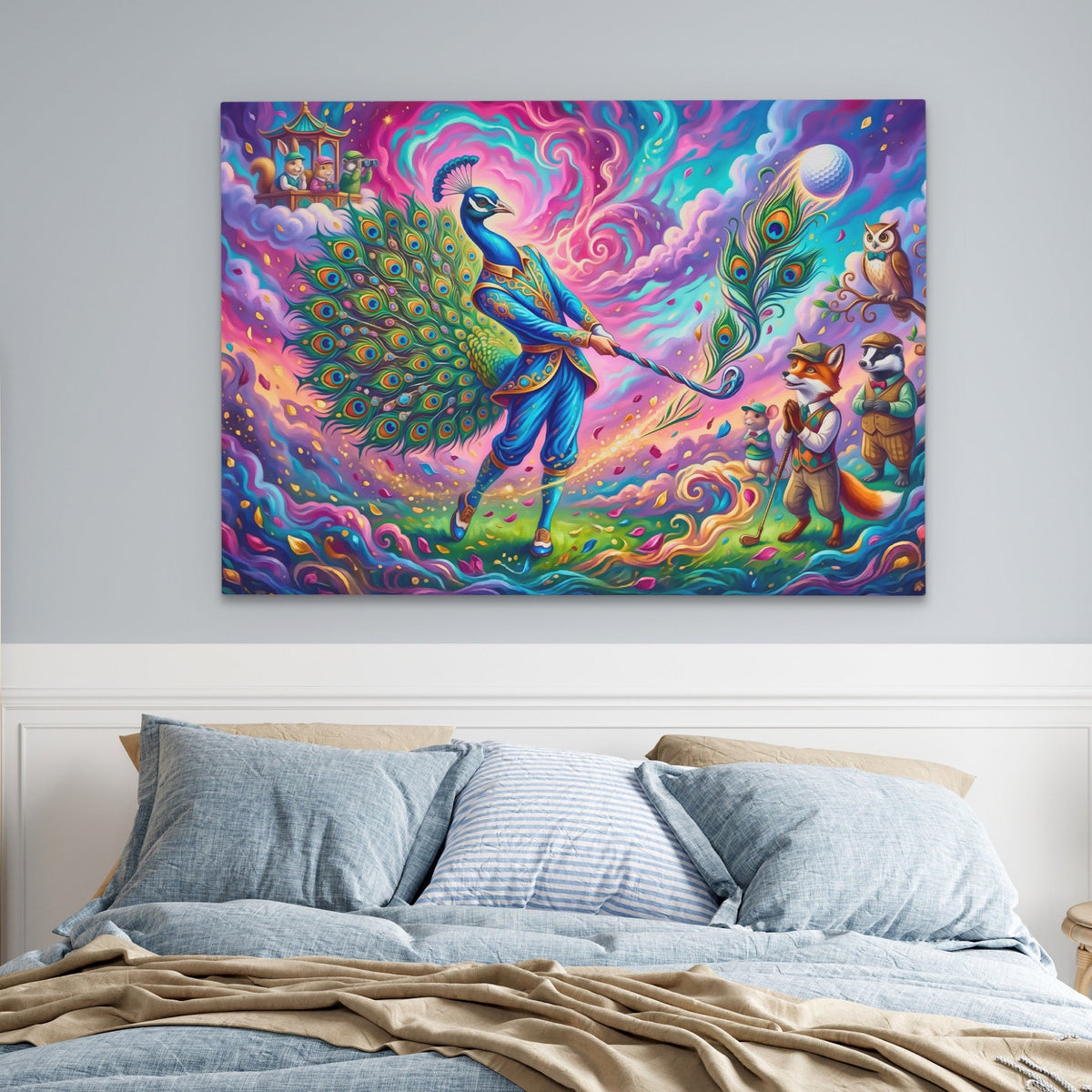 Peacock Celestial Golf