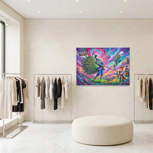 Peacock Celestial Golf