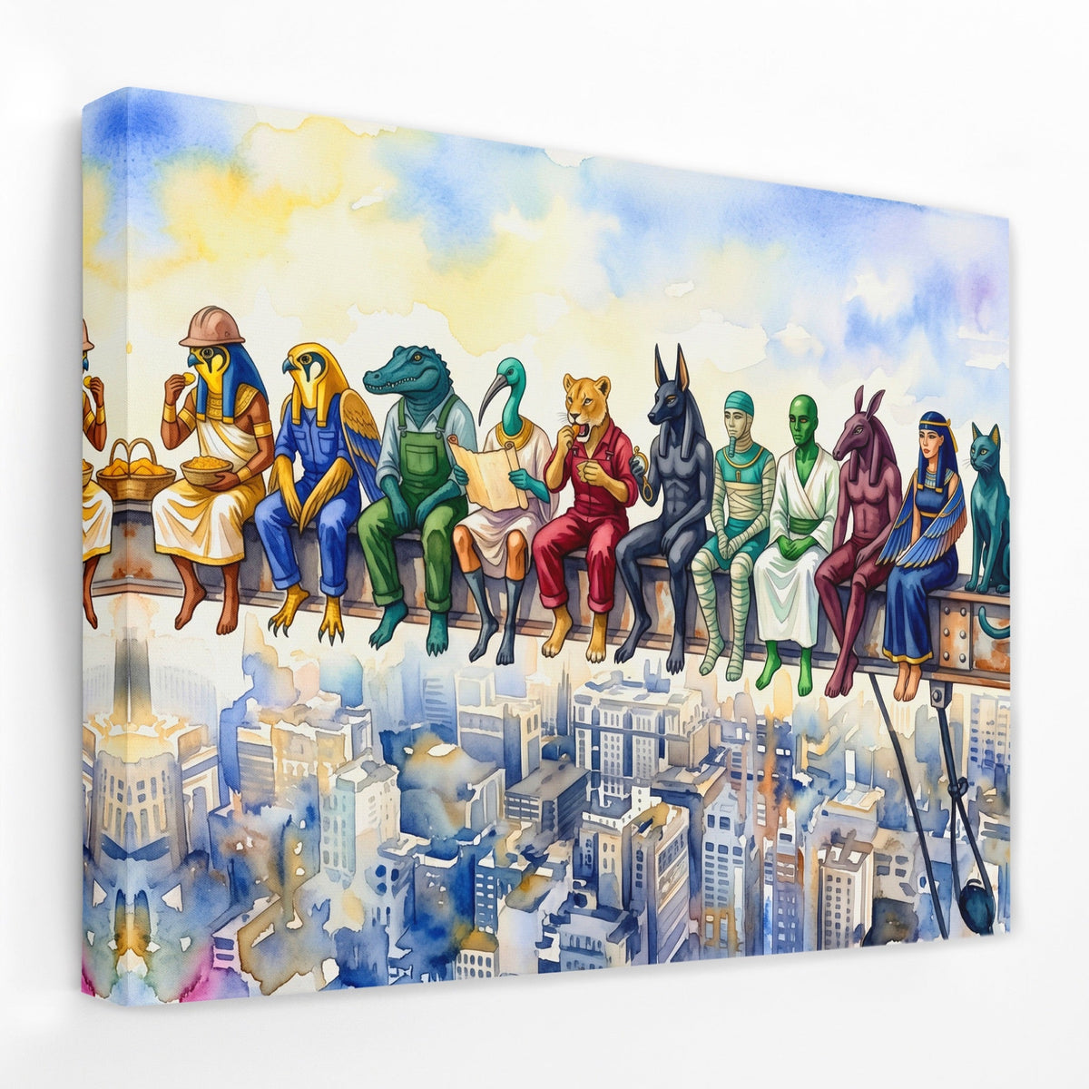 Pharaohs' Skyline Break - Thedopeart