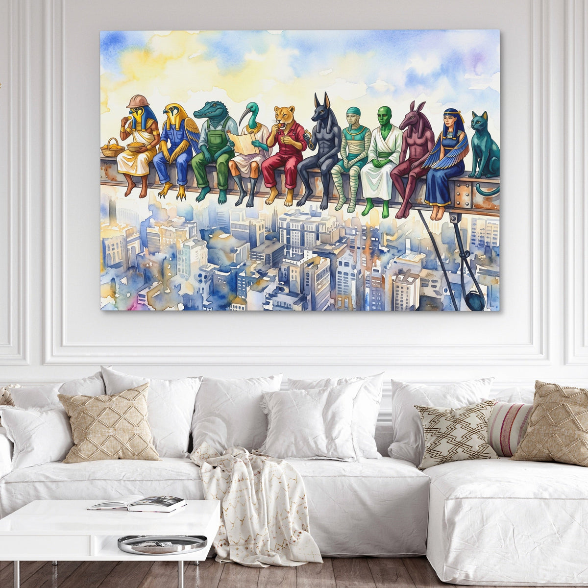 Pharaohs' Skyline Break - Thedopeart