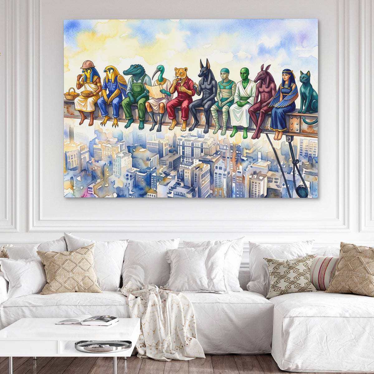 Pharaohs' Skyline Break - Thedopeart