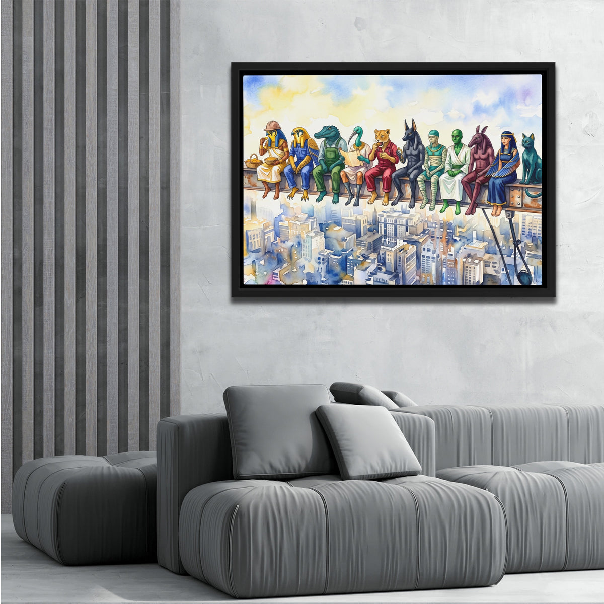 Pharaohs' Skyline Break - Thedopeart