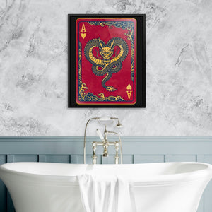 Samurai Ace Hearts Card