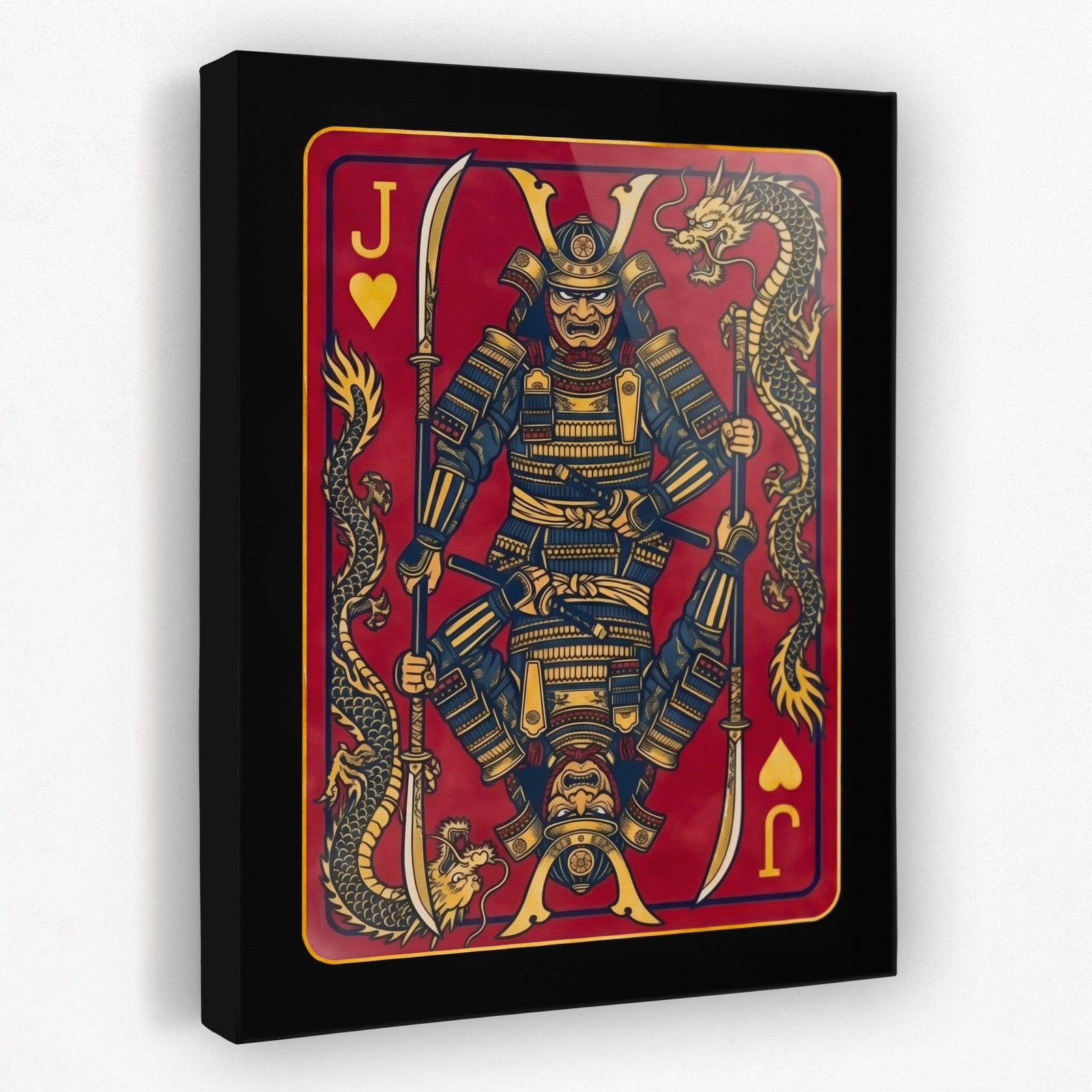 Samurai Jack Hearts Card