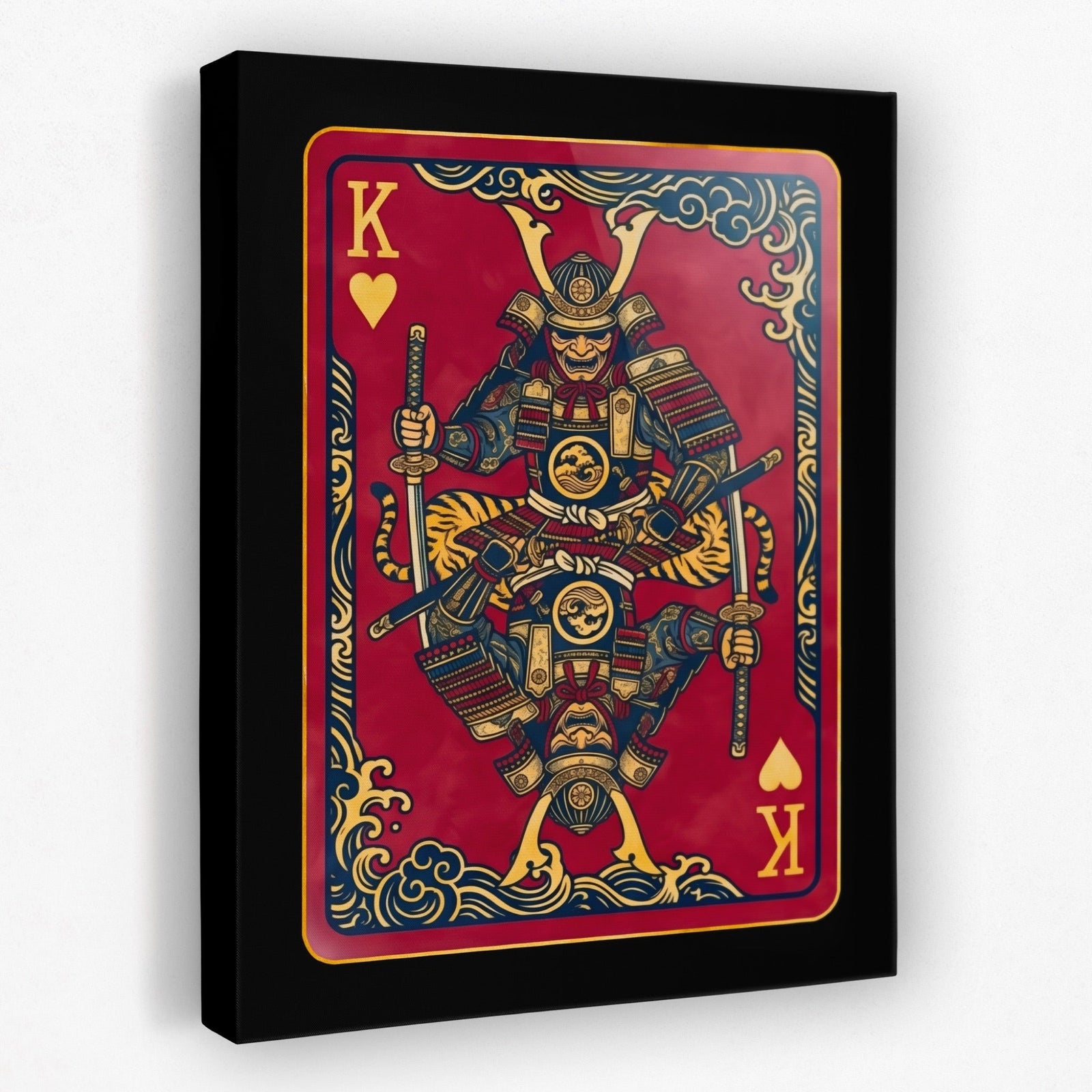 Samurai King Hearts Card - Thedopeart