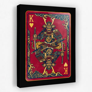 Samurai King Hearts Card