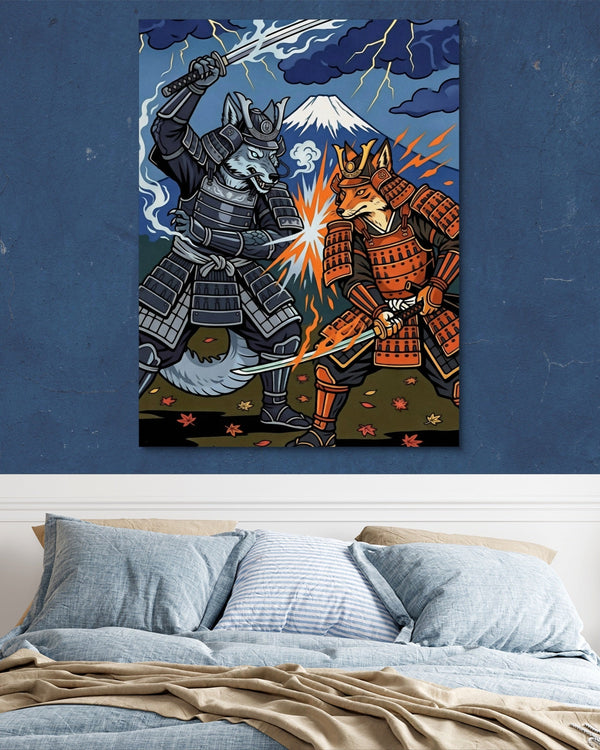 Samurai Wolves Clash