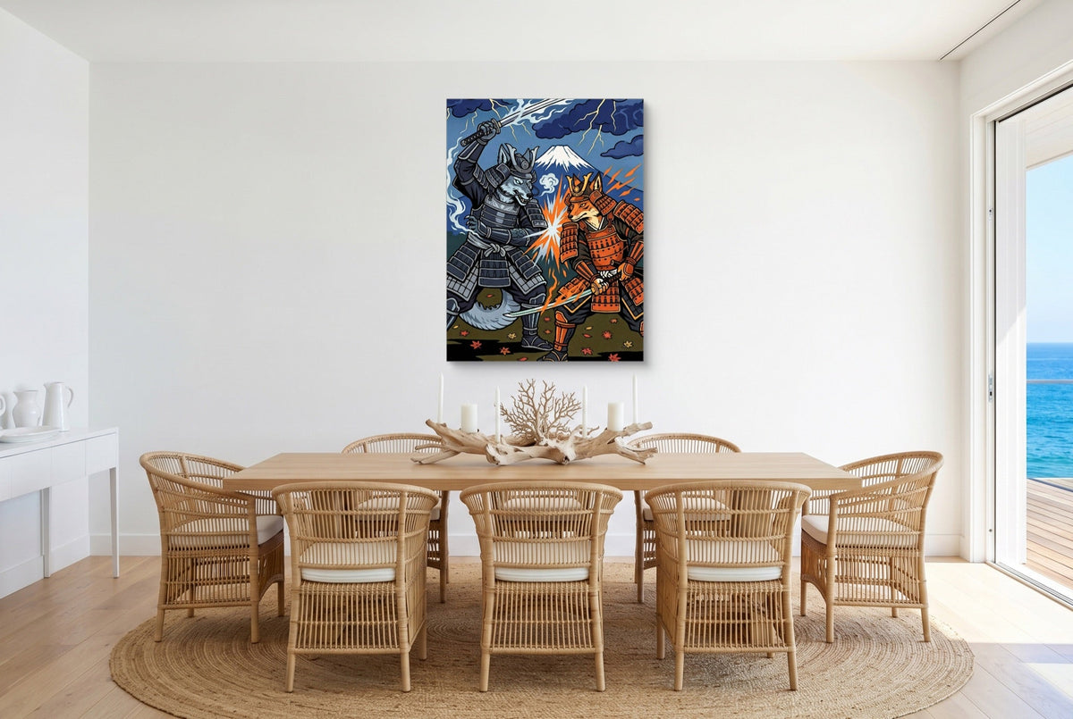 Samurai Wolves Clash