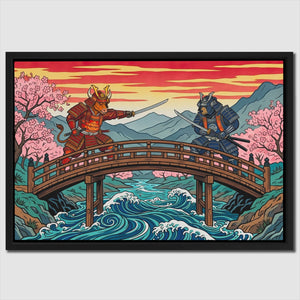 Samurais Great Wave - Thedopeart