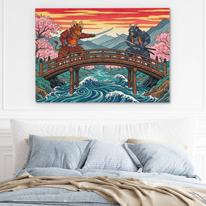 Samurais Great Wave - Thedopeart