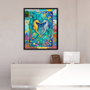 Sea Creature Ace of Hearts Card