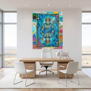 Sea Creature King of Hearts Card - Thedopeart