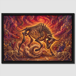 Skeleton Bull Inferno