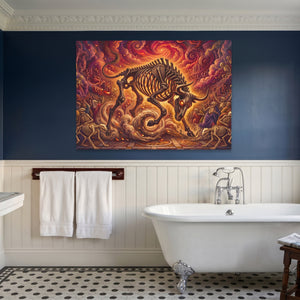 Skeleton Bull Inferno