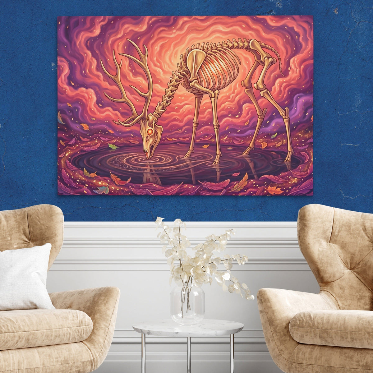 Skeleton Deer Inferno