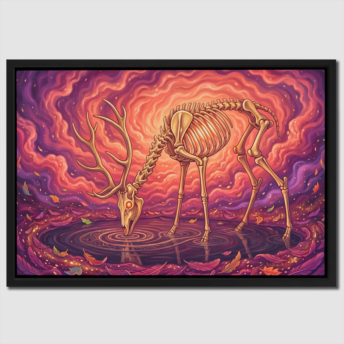 Skeleton Deer Inferno