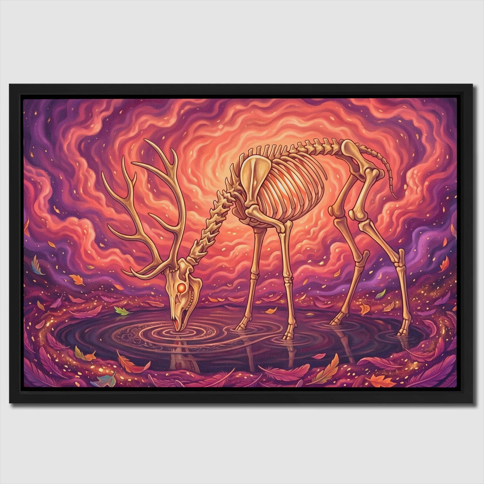 Skeleton Deer Inferno