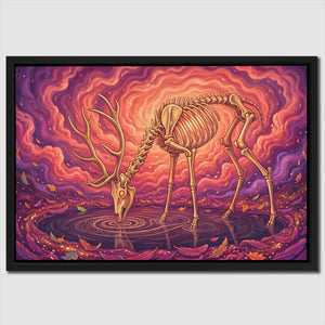 Skeleton Deer Inferno