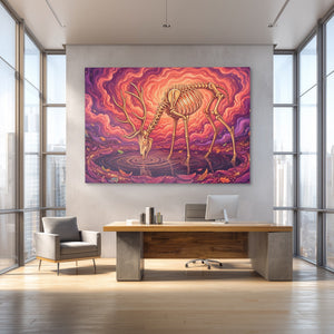 Skeleton Deer Inferno
