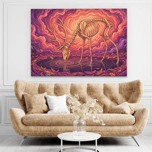 Skeleton Deer Inferno