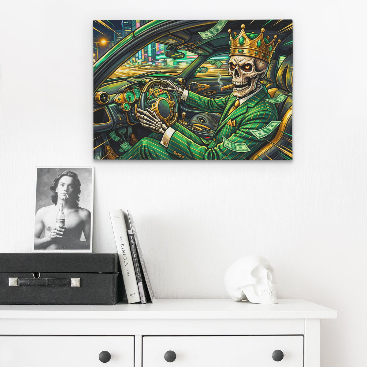 Skeleton King Speedway - Thedopeart