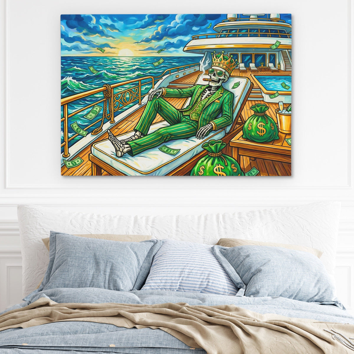 Skeleton Tycoon Sunset - Thedopeart