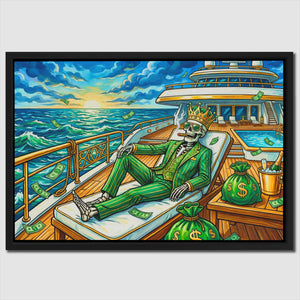 Skeleton Tycoon Sunset - Thedopeart