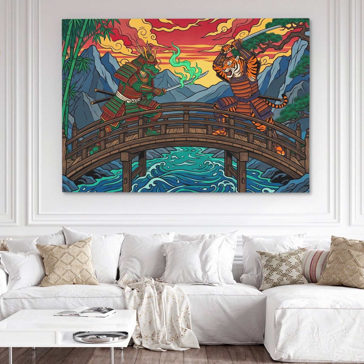Tiger Dragon Bridge - Thedopeart