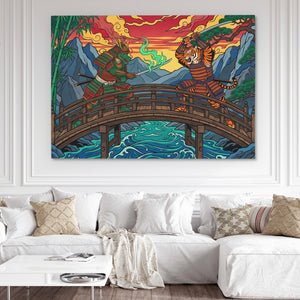 Tiger Dragon Bridge - Thedopeart