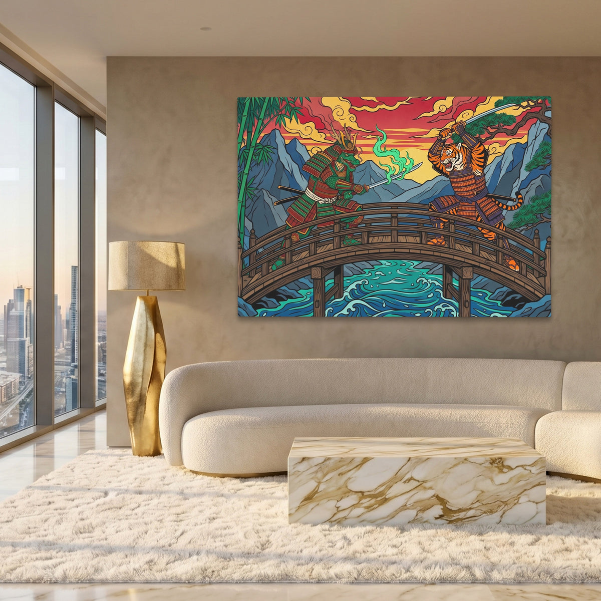 Tiger Dragon Bridge - Thedopeart
