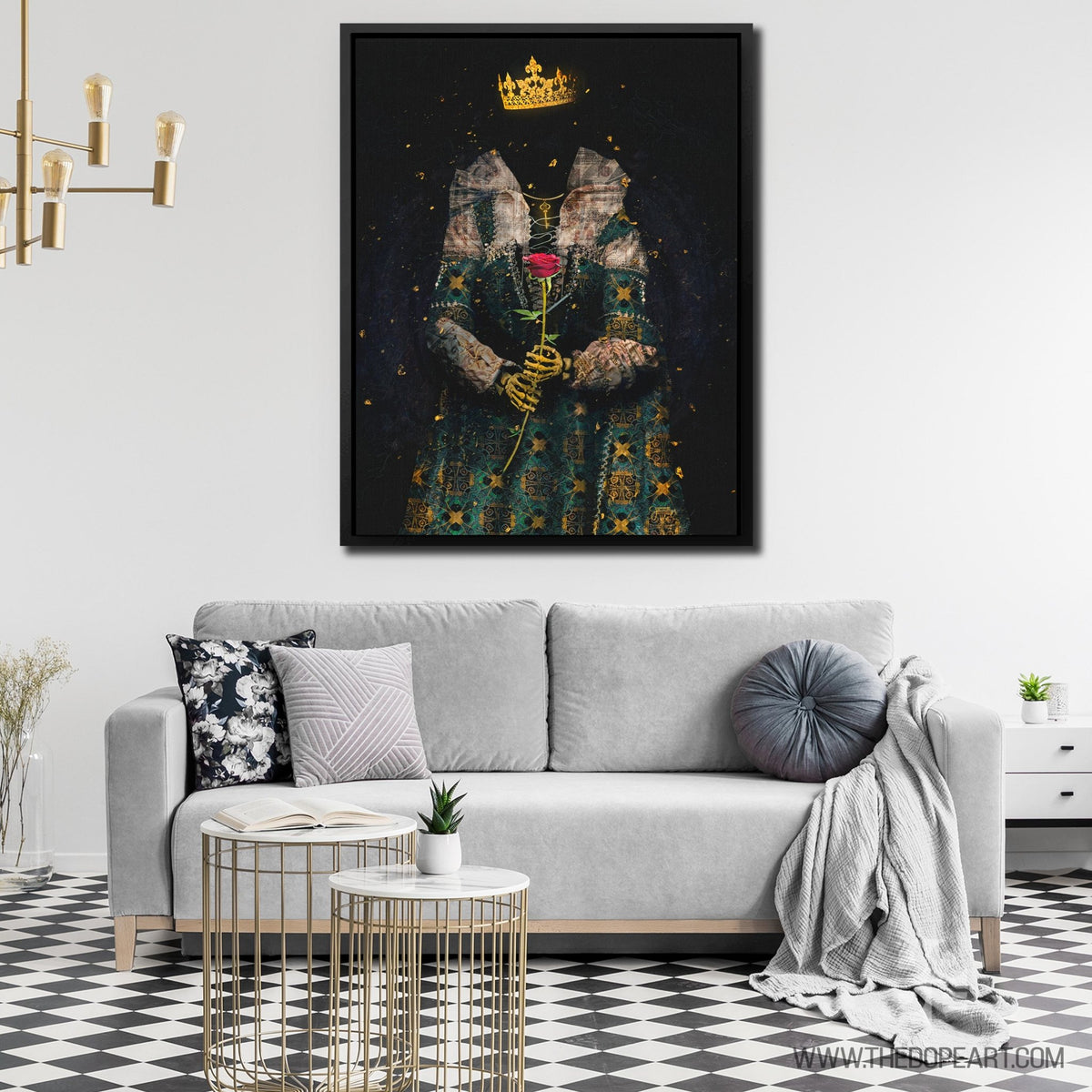 A Queen's Gift - Thedopeart Canvas