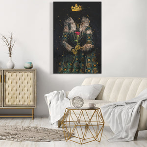 A Queens Gift Acrylic Print - Thedopeart Acrylic