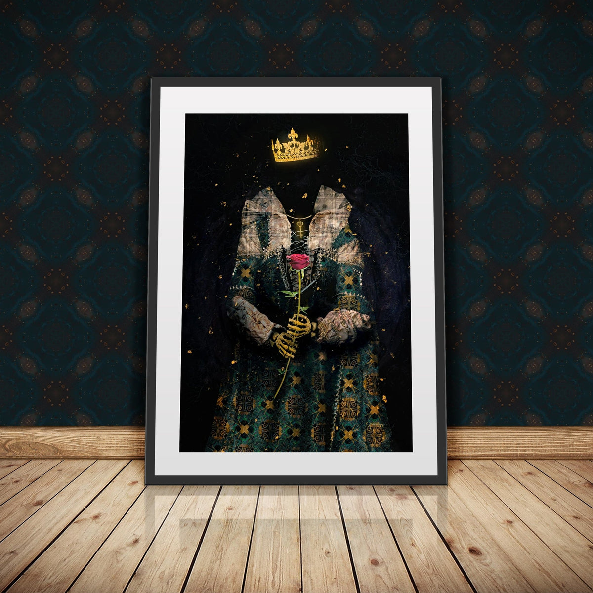 A Queen's Gift Semi-gloss Print - Thedopeart Prints