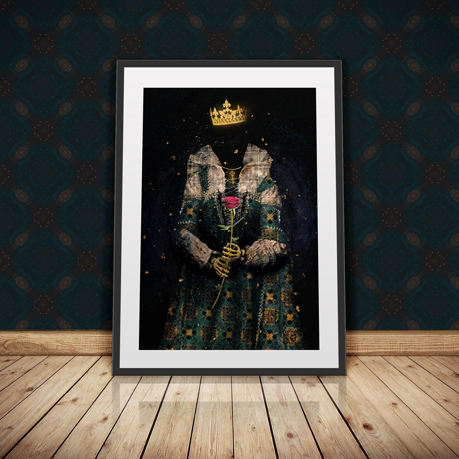 A Queen's Gift Semi-gloss Print - Thedopeart Prints