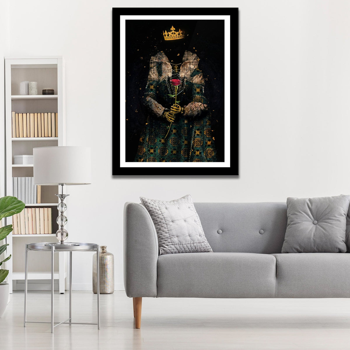A Queen's Gift Semi-gloss Print - Thedopeart Prints