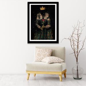 A Queen's Gift Semi-gloss Print - Thedopeart Prints