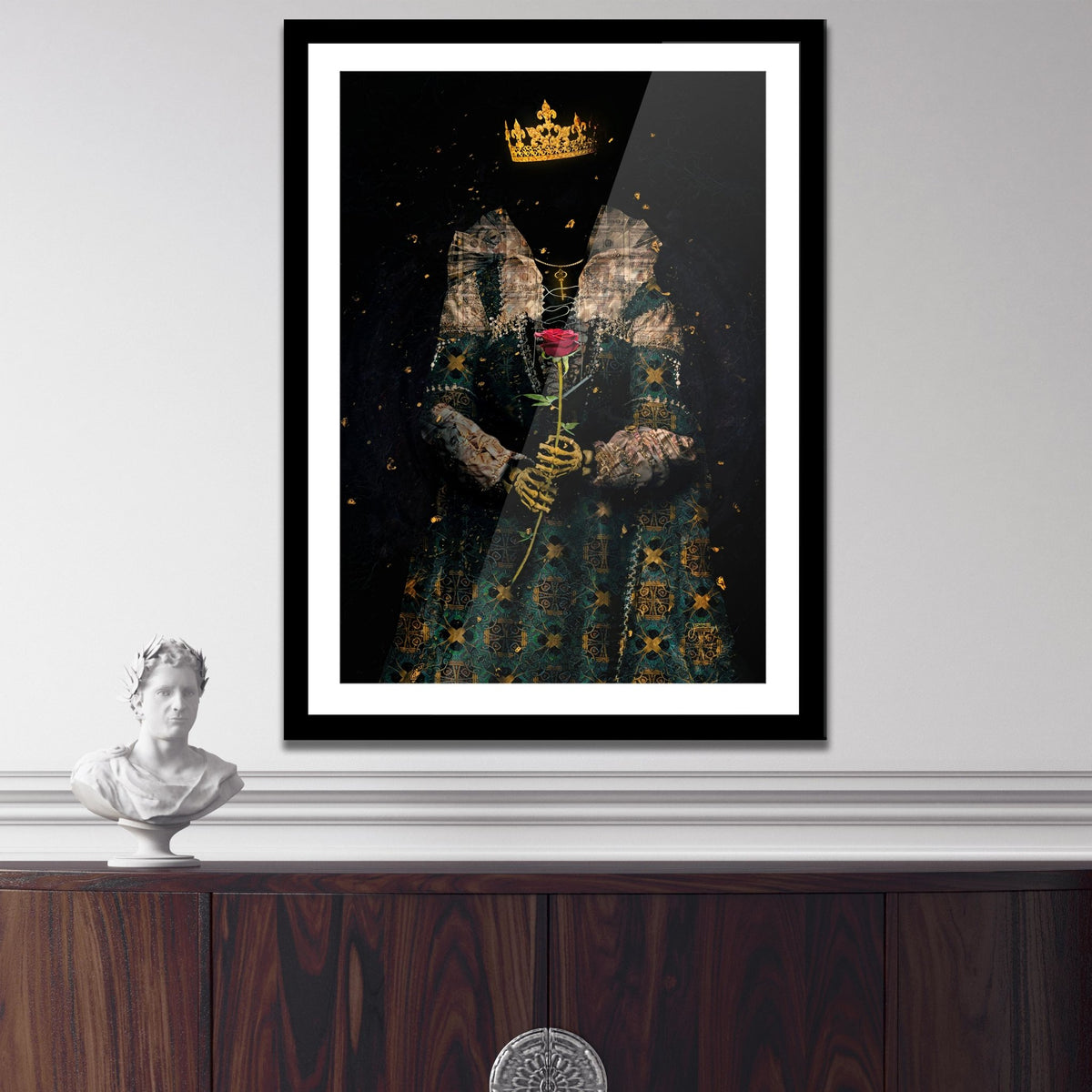 A Queen's Gift Semi-gloss Print - Thedopeart Prints