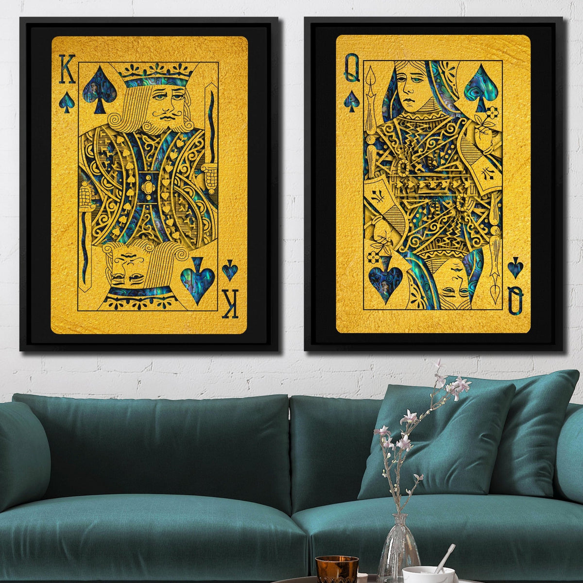 Abalone King and Queen Set - Thedopeart Canvas