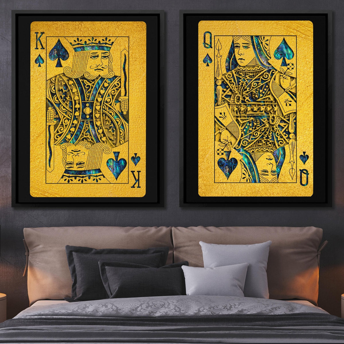 Abalone King and Queen Set - Thedopeart Canvas