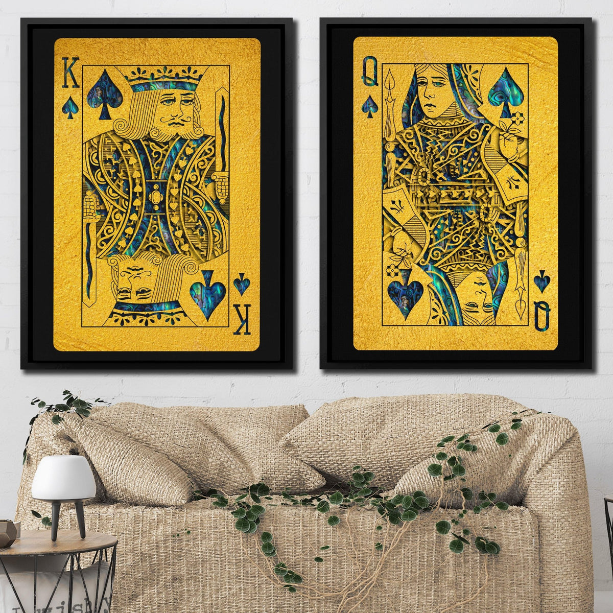 Abalone King and Queen Set - Thedopeart Canvas