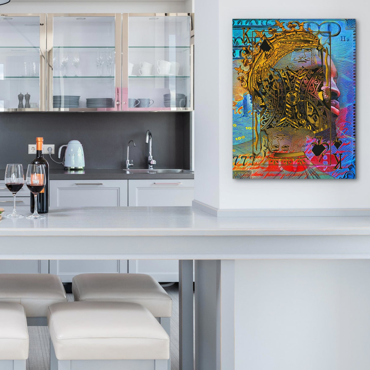 All Seeing King - Thedopeart Canvas