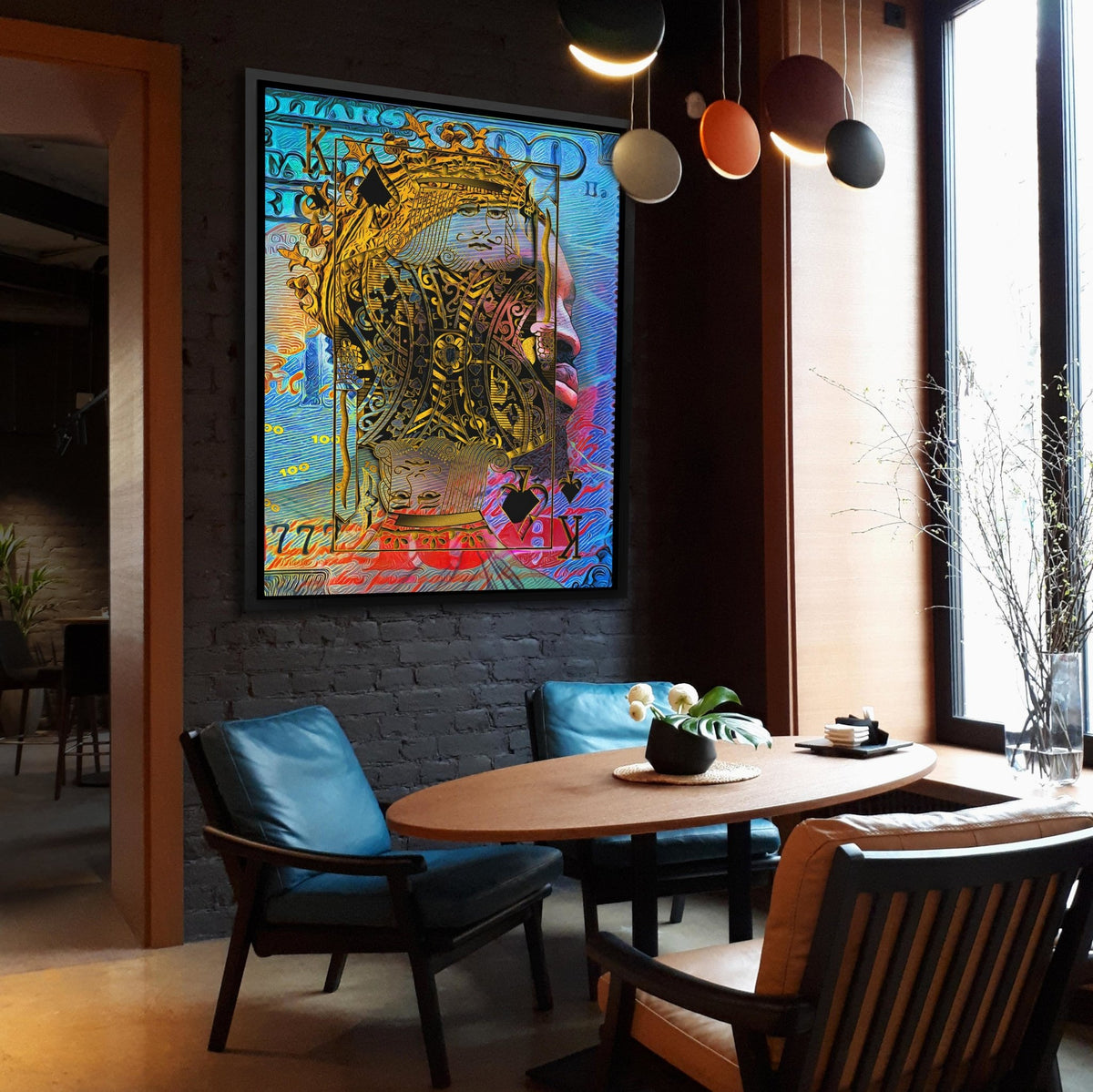 All Seeing King - Thedopeart Canvas