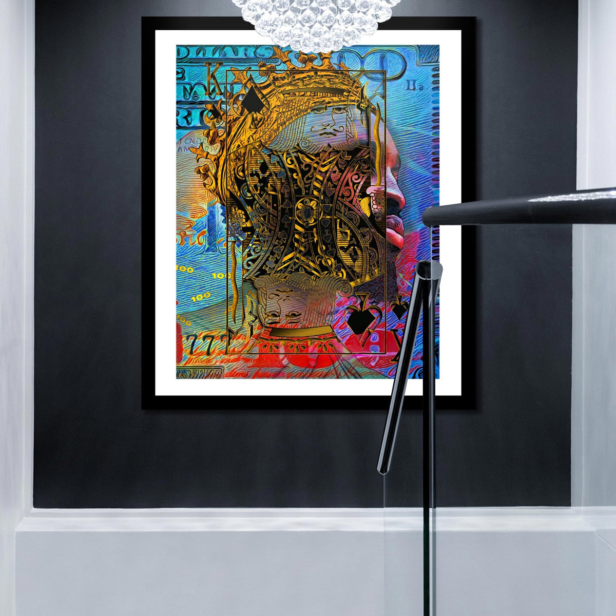All Seeing King Semi-Gloss Print - Thedopeart Prints
