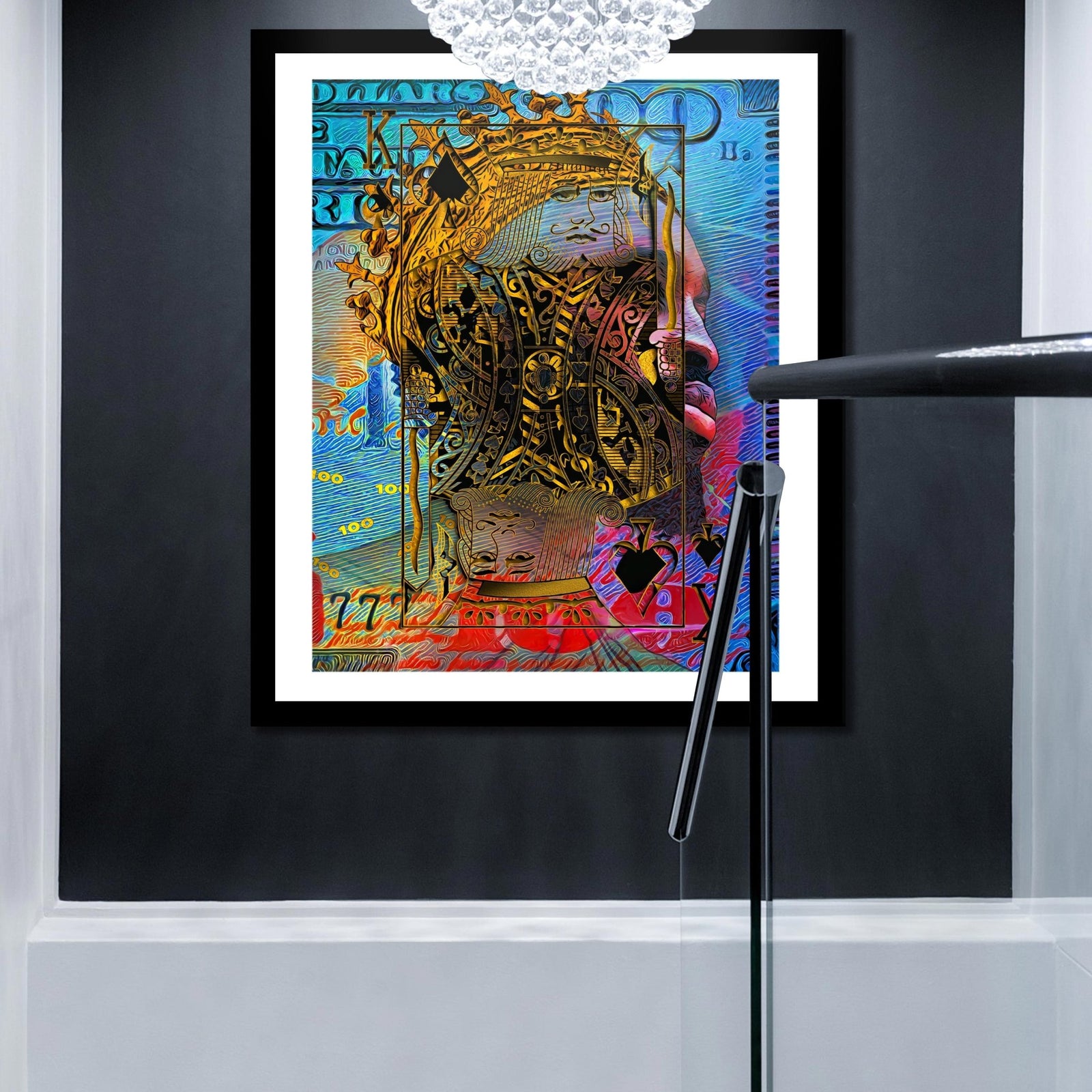 All Seeing King Semi-Gloss Print - Thedopeart Prints