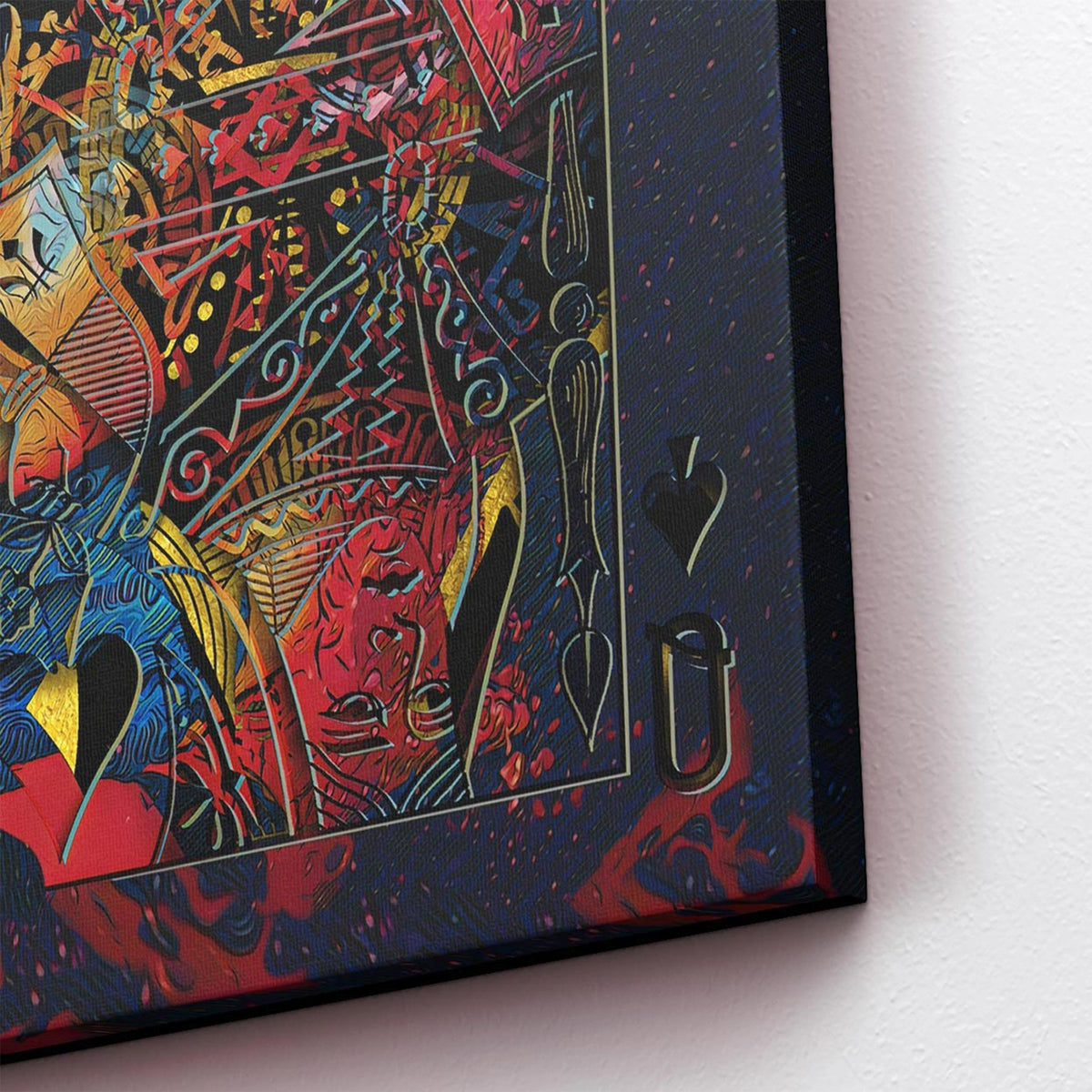 All Seeing Queen of Spades - Thedopeart Canvas