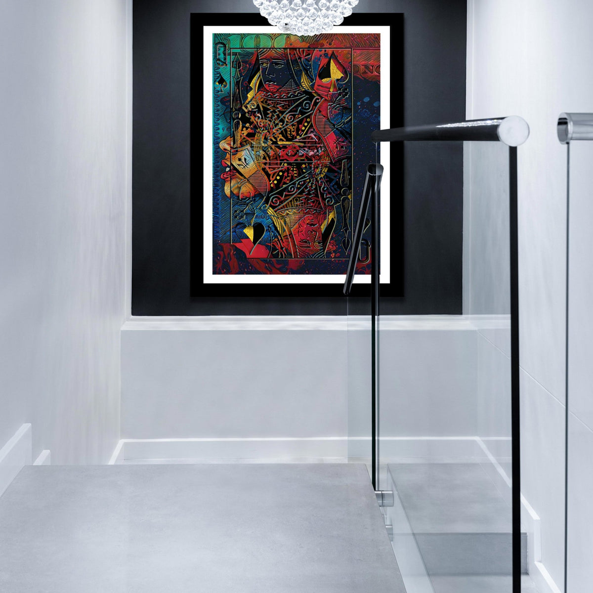 All Seeing Queen Semi-gloss Print - Thedopeart Prints