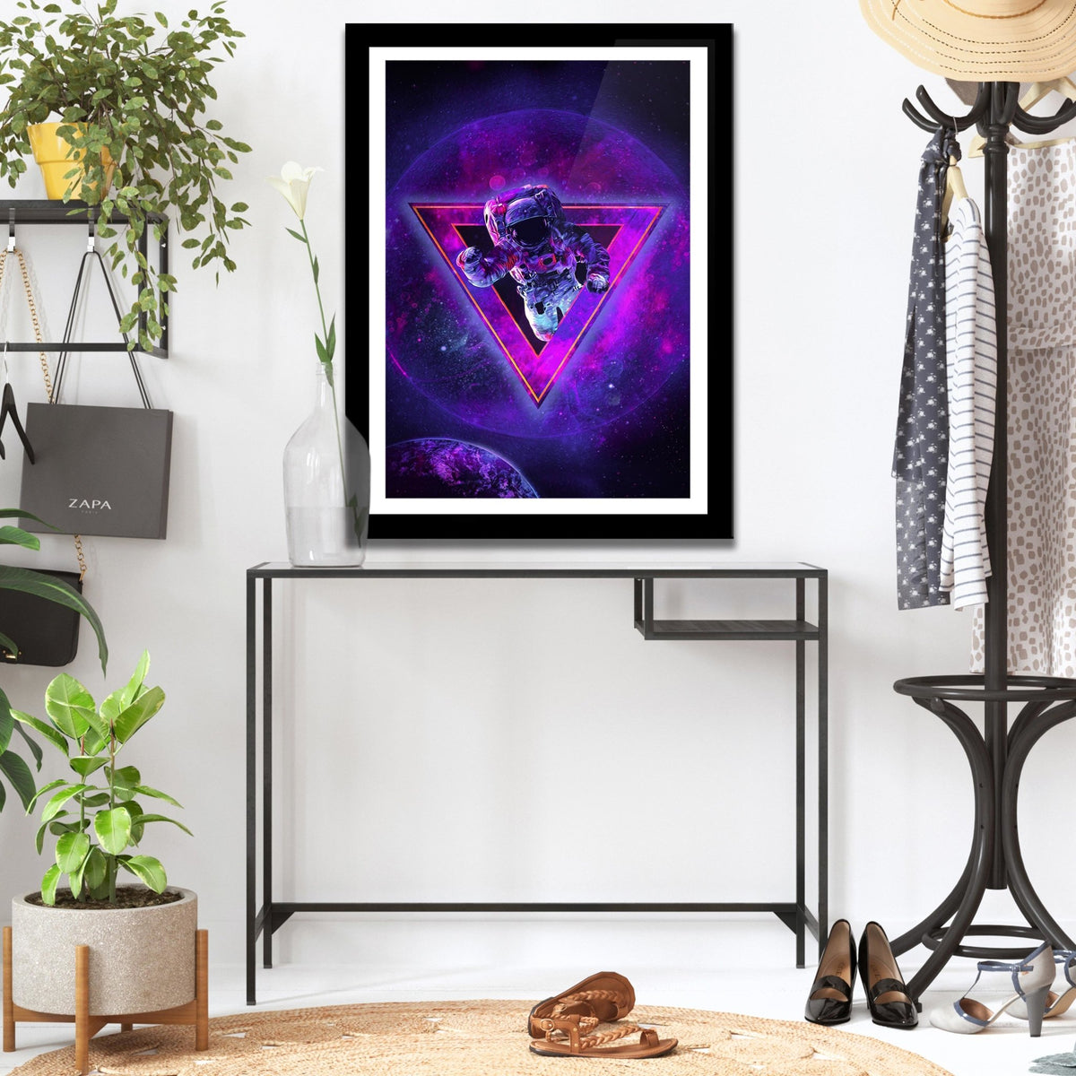 Amethyst Gateway Semi-gloss Print - Thedopeart Prints