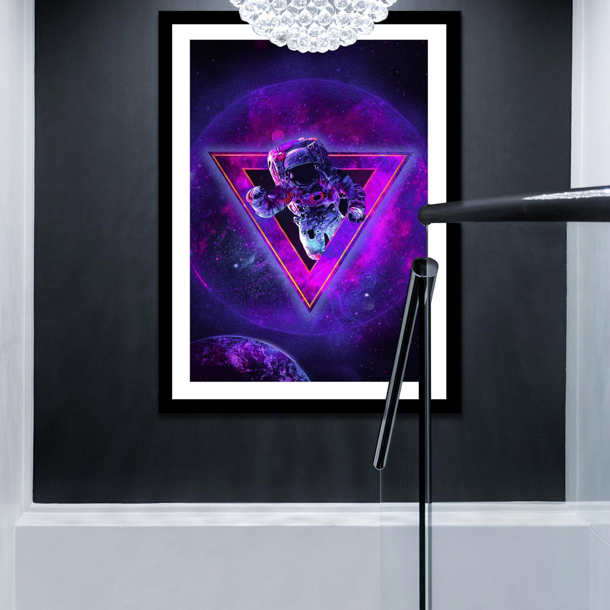Amethyst Gateway Semi-gloss Print - Thedopeart Prints