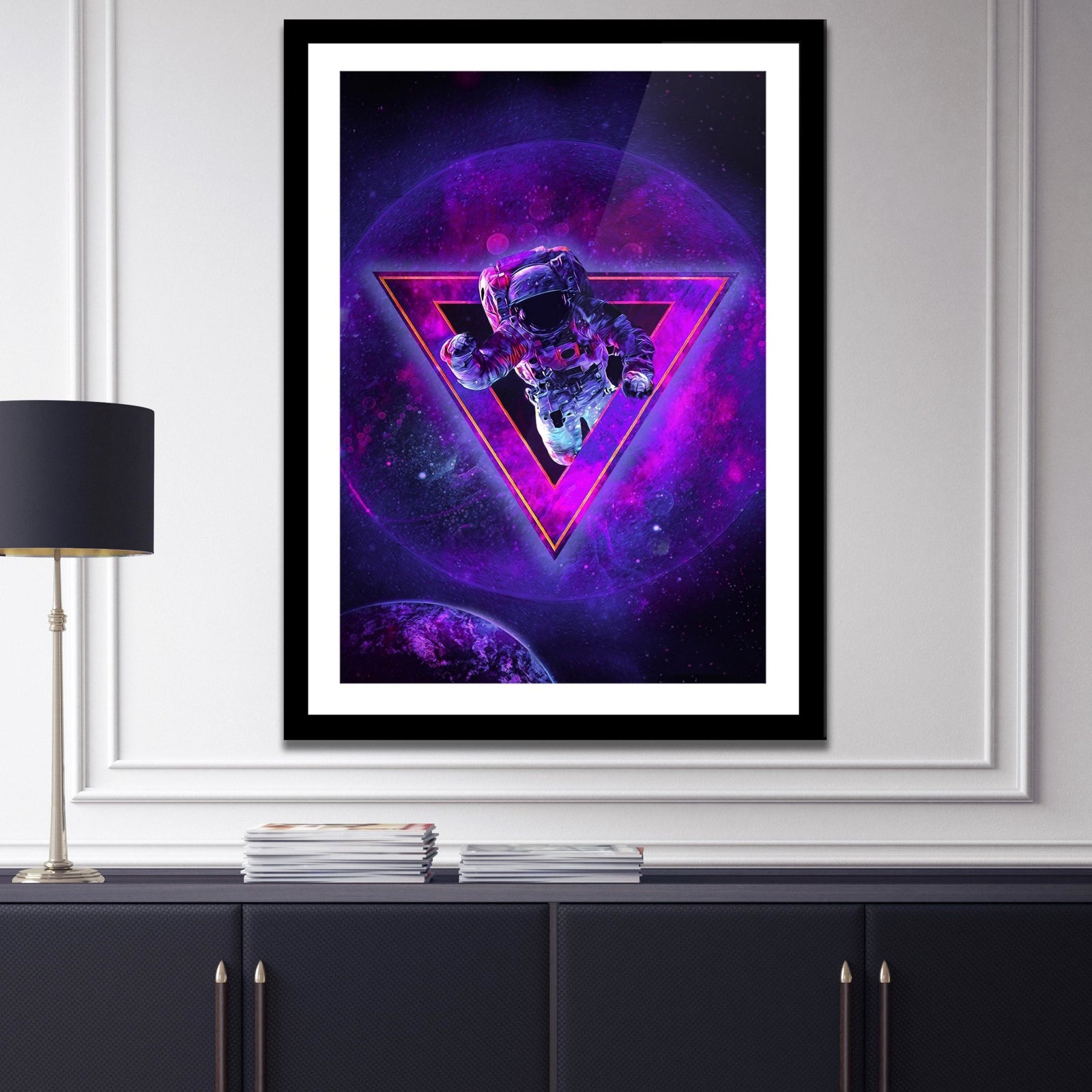Amethyst Gateway Semi-gloss Print - Thedopeart Prints