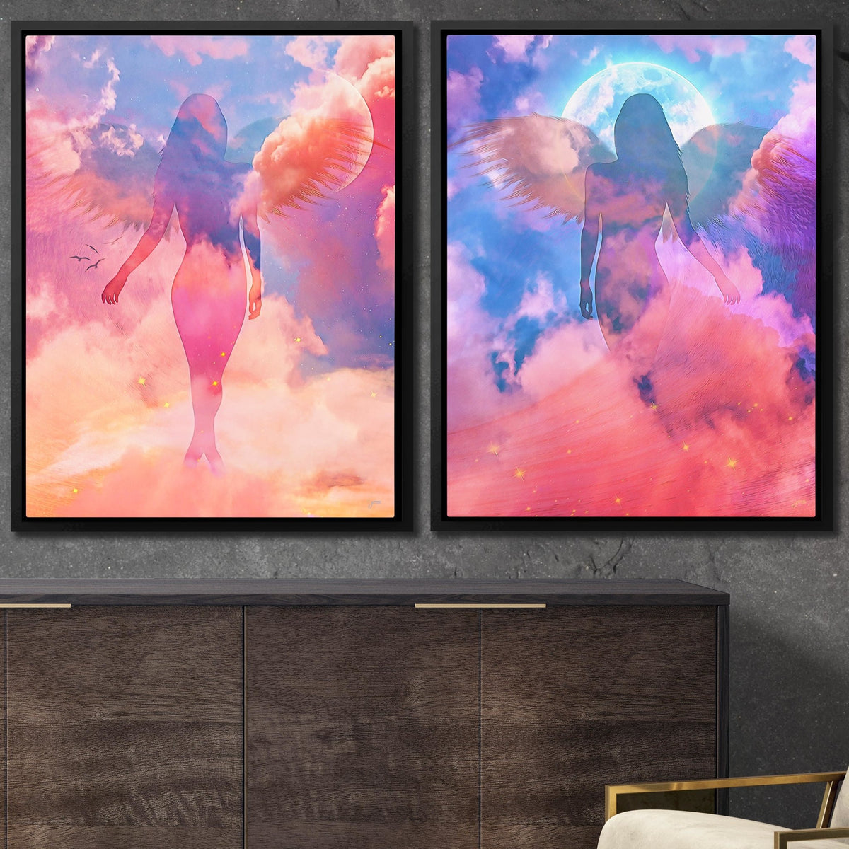 An Angel's Reflection - Thedopeart Canvas